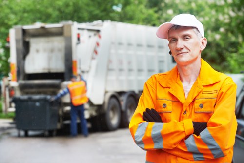 Professional house clearance team working in Sidcup