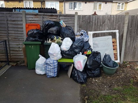 Sidcup residential property undergoing clearance